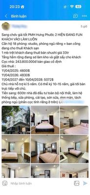 Sang CHDV Malila nội khu Hưng gia 3 Tòa nhà gồm 18 phòng + 1mb mb đang — ảnh 1