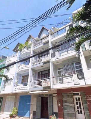 Nhà 4 tầng mặt tiền khu dân cư cao lỗ p4q8 — ảnh 1
