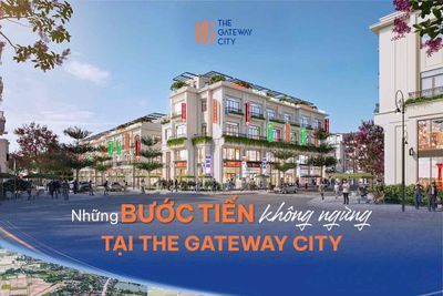 Biệt Thự 150m-3Tầng-View Hồ- Chiết Khấu 2tỷ-7tỷ3 Tại The Gateway City — ảnh 1