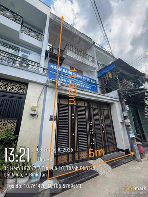 Ngân hàng Thanh lý tài sản: Nhà đất tại Bình Tân, Tp.HCM. — ảnh 1