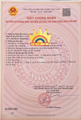 Bán ch phú mỹ thuận sổ hồng cầm tay — ảnh 1