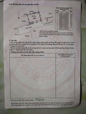 Đất thổ cư KDC đường Hà Huy Giáp vào 30m - Giá Tốt — ảnh 1