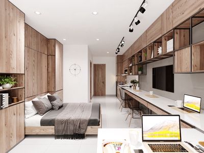 Officetel Saigon Royal-35m2- View Bitexco- Full NT- 4 — ảnh 1