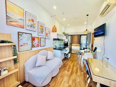 Căn hộ Penthouse 1 phòng ngủ – Ban công rộng – Khu vực BBQ — ảnh 1