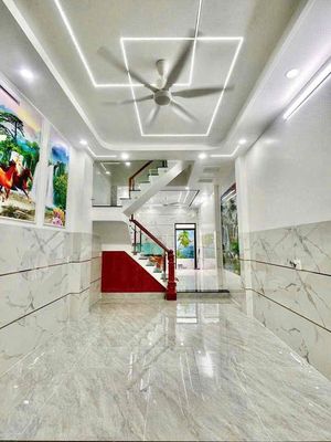 Nhà 4 tầng 4pn 5wc sân thượng, hẻm 55 Tây Lân BTĐ A Bình Tân — ảnh 1
