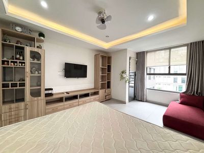 Officetel 1 phòng ngủ 1wc đủ nội thất chung cư Novaland Orchard Garden — ảnh 1