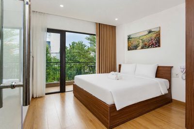 1PN, Full Nội Thất, Đoàn Khuê, 14tr, Gần biển Mỹ Khê, nhận nước ngoài — ảnh 1