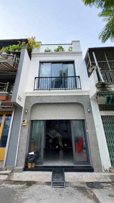 Hxh thông - nhà mới 3 tầng 4x14 (56m²) -cạnh nhà thiếu nhi -chợ sơn kỳ — ảnh 1