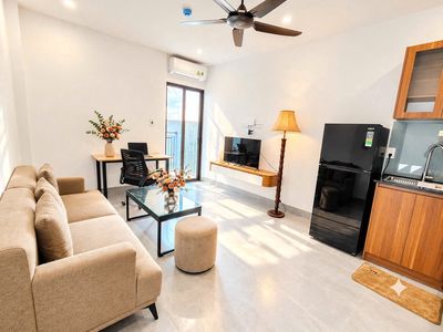 Trống sẵn căn hộ 1br - gần biển, vincom plaza - ban công, nhận pet — ảnh 1