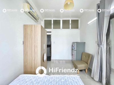 Phòng có cửa sổ lớn đón sáng tự nhiên, full nt | nguyễn hới - bình tân — ảnh 1