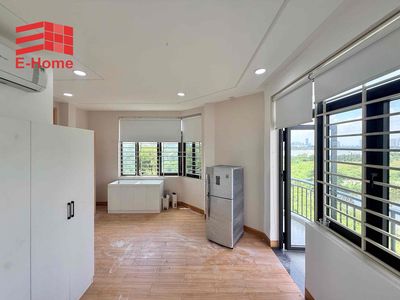 Căn hộ studio ban công thoáng mát - giá chỉ từ 8tr - ngay trần quý ên — ảnh 1