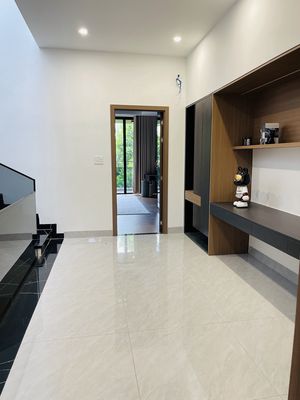 Bán nhà 3 tầng mới đẹp đường 5,5m Cẩm Chánh 5 - Hòa Xuân - H. Tây Bắc — ảnh 1