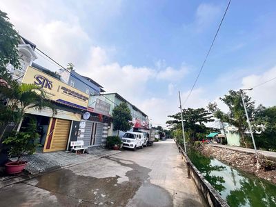 Bán đất 4x27 Mặt rạch TX24 ngay chợ Thạnh Xuân, CA. P Thới An mới — ảnh 1