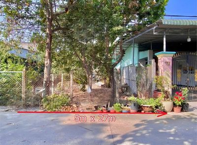 Bán miếng đất gần KCN Tây Bắc Củ Chi DT:134m2 Giá 850tr Sổ Hồng Mới — ảnh 1
