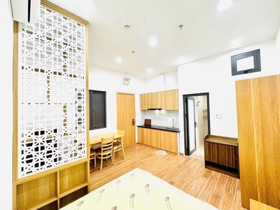 Studio bờ quan 14 – full nội thất – ban công – giặt phơi riêng — ảnh 1