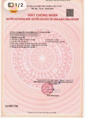 Chính chủ bán gấp 2 nền đất tại Linh Xuân ngay cổng trường tiểu học — ảnh 1