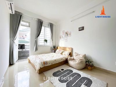 Studio 35m2 ban công đi bộ ra vincom p.v.trị, đh công nghiệp, chợ gv — ảnh 1