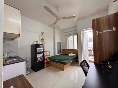 Studio ban công 2 cửa sổ ngay tân định gần isb quận 1 siêu thoáng — ảnh 1