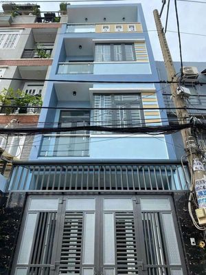 Cho thuê nhà mới đẹp hẻm xe hơi 656 quang Trung gò vấp 4 x 12 đúc 3tâm — ảnh 1