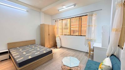 Cho thuê studio tách bếp style vintage full nt ngay trần hưng đạo — ảnh 1