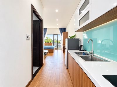 Studio có giá rẻ nhất khu fpt – view hồ bơi siêu đẹp — ảnh 1