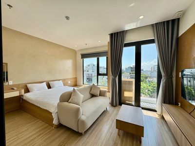 Studio cao cấp mới tinh – sun cosmo residence - 14tr/tháng — ảnh 1