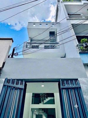 Nhà hẻm ô tô ( nguyễn oanh ) 4x14m 2 lầu- khu căn cứ 26 — ảnh 1