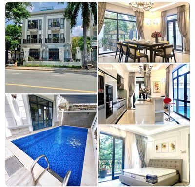 Cho thuê biệt thư đơn lập - 288m2 -nhà đẹp- có hồ bơi- giá 131 tr/th — ảnh 1