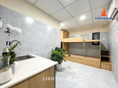 Studio full nt giá rẻ dương quảng hàm đầy đủ tiện nghi - có thang máy — ảnh 1