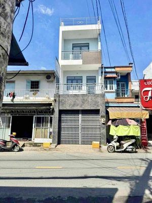 Mặt Tiền 4x24m 2Lầu ST (5PN 3WC) Đường 12m. Miếu Bình Đông. Bình Tân — ảnh 1