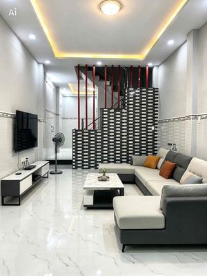 Bán nhà tỉnh lộ 10, bình tân, 54m², 4pn, 3 tầng, hxh — ảnh 1