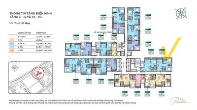 Bán căn hộ The Pavilion P2, 67m2, full đồ cao cấp — ảnh 1