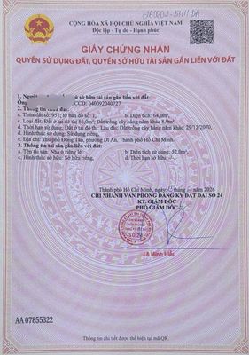 Bán căn nhà trệt lầu gần trường học — ảnh 1