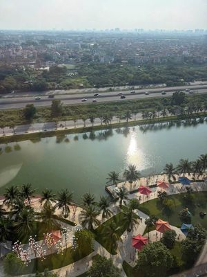 Bán căn hộ 2PN2VS góc view Hồ San Hô - VinHomes Ocean Park — ảnh 1