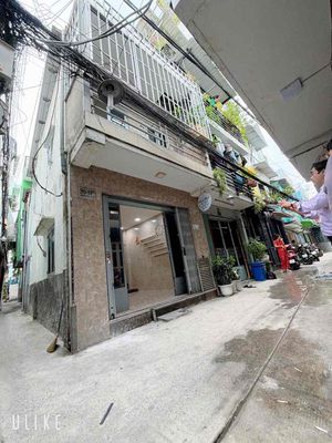 Nhà Góc Hẻm 50m ra mặt tiền Dương Bá Trạc P1Q8. — ảnh 1