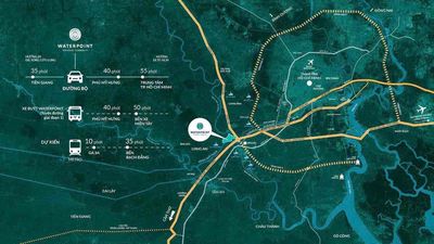 Biệt thự Ven SG , Vành Đai 4 , Dt225m2 giá — ảnh 1