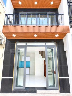 17m2- 2,5, tỷ - nhà đẹp 2 tầng phú thọ hoà, hẻm xe hơi thông — ảnh 1