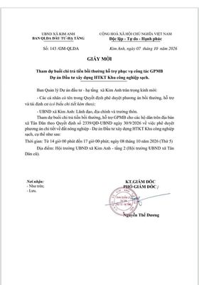 Bán đất gần KCN Minh Trí, Thái Lai, Hà Nội — ảnh 1