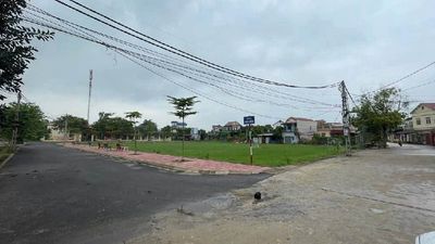 Bán đất lô góc 100m2 Đồng Chầm, Sóc Sơn, view hồ — ảnh 1