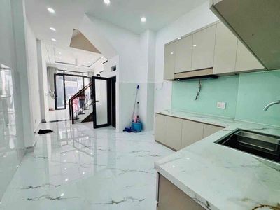 Nhà 4 tầng 66m2 hẻm xe hơi dương bá trạc p1q8 — ảnh 1