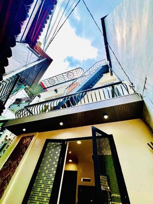Cực hiếm: nhà đẹp phong cách – full nội thất – dương quảng hàm gò vấ — ảnh 1