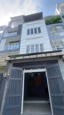 Nhà cho thuê Nguyên căn 416/43B Lạc Long Quân DT: 4 x 18m, 4 tầng.HHMG — ảnh 1