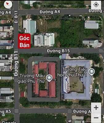 Nền góc đối diện trường mần non phú thứ — ảnh 1