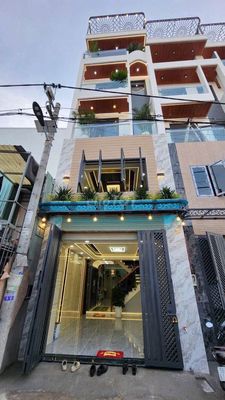 Bán nhà phố 4x14m Trệt 3 Lầu gần Ngã 4 Ga, Quận 12 — ảnh 1