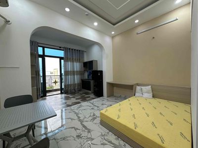 Gần ngã tư phú nhuận-căn hộ mới xây-full nt-ban công-40m2-thang máy — ảnh 1