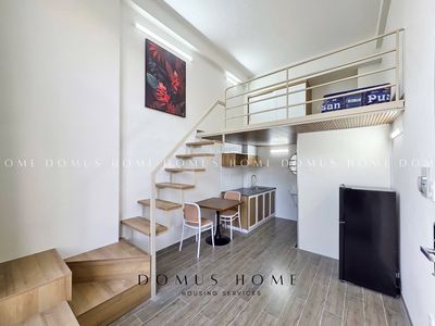 Căn hộ duplex xây mới 100%_ban công - ngã tư tô ký_chợ tân chánh hiệp — ảnh 1
