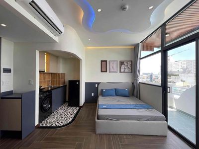 Studio ban công tiện nghi ngay út tịch - cộng hoà — ảnh 1