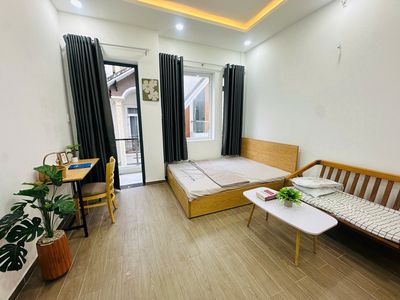 Khai trương chdv studio 30m2 ban công đủ tiện nghi gần phạm văn bạch — ảnh 1