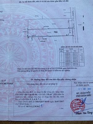 Giá chỉ 15 tỷ TL - Hẻm xe hơi thông Lê Quang Hoà( Thới An 16) Quận 12 — ảnh 1