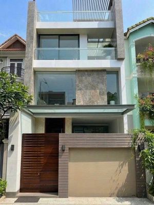 VILLA SÁT SÂN BAY - Út Tịch, P.4, TB - Sàn Rộng, Gara Để Xe, 400m2 Sàn — ảnh 1